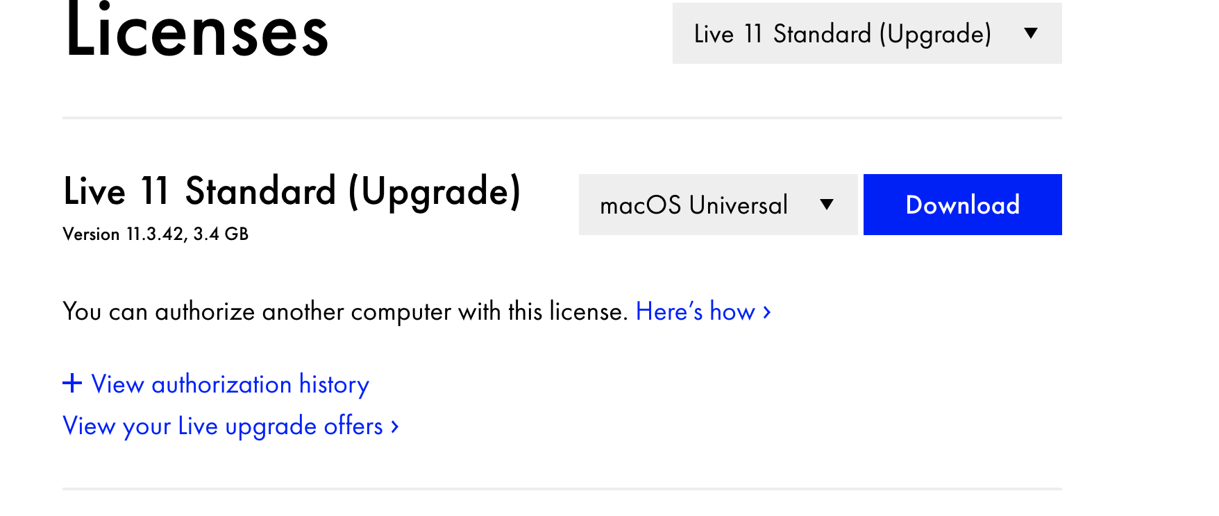 Ableton 11 Standard (Upgrade)